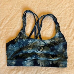 Lululemon Women's Tie-Dye Sports Bra